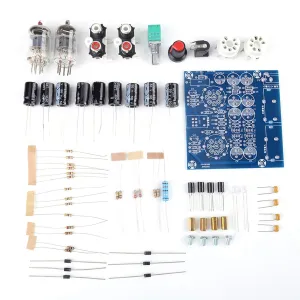 Oumefar AC 12V 0.8A Vacuum Electron Tube Valve Preamp Amplifier Board 6J1 Headphone Musical Fidelity Kit for Amplitude Power