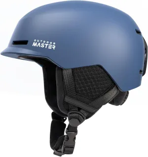 OutdoorMaster Kudu Ski Helmet, Snowboard Helmet for Men & Women - Adjustable Fit, Durable PC Shell & Shock-Absorbing EPS Core - Snow Sport Helmet for Adults & Youth