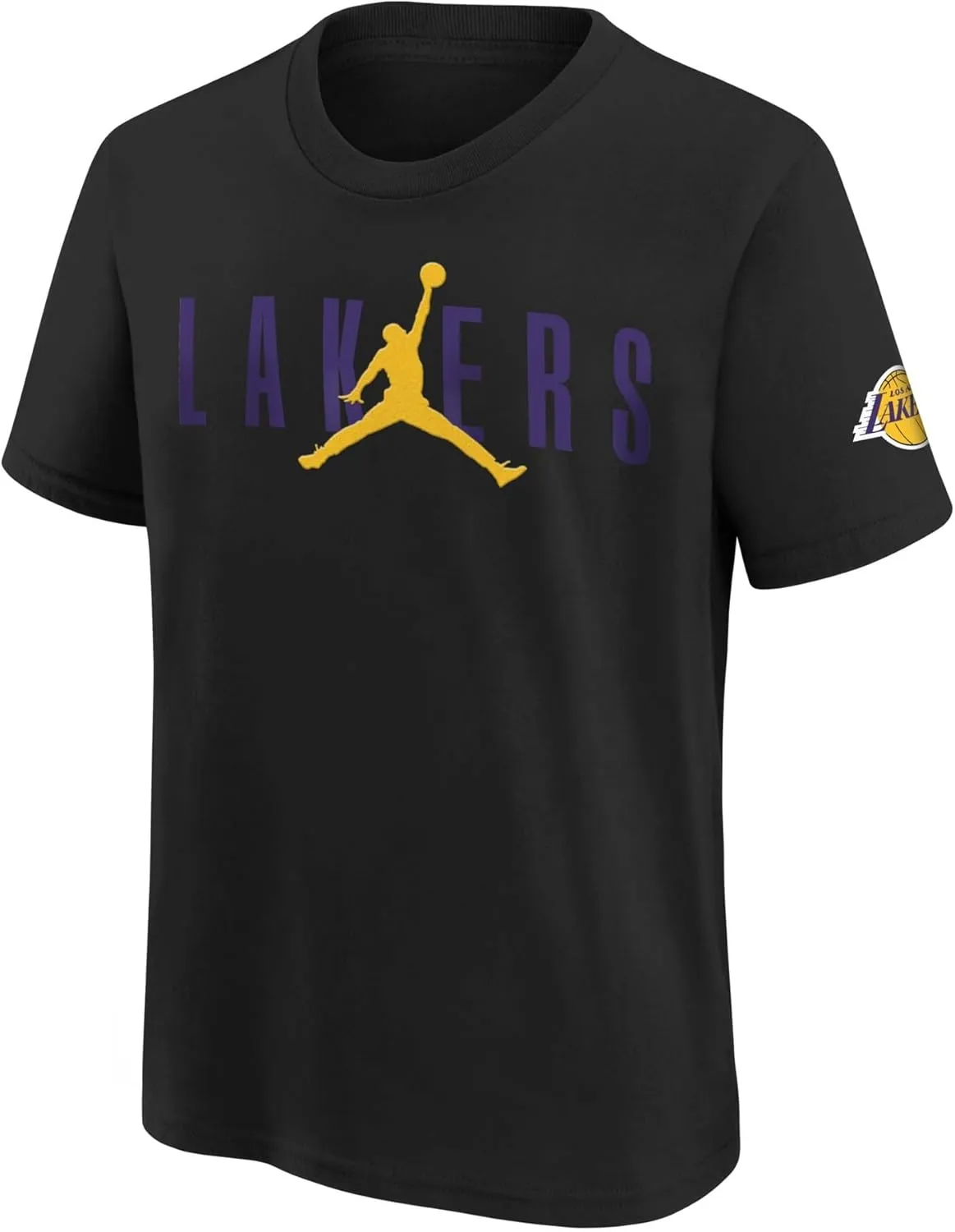 Outerstuff NBA Kids Youth Boys 8-20 Officially Licensed Team Wordmark Statement Basketball Short Sleeve Cotton T-Shirt