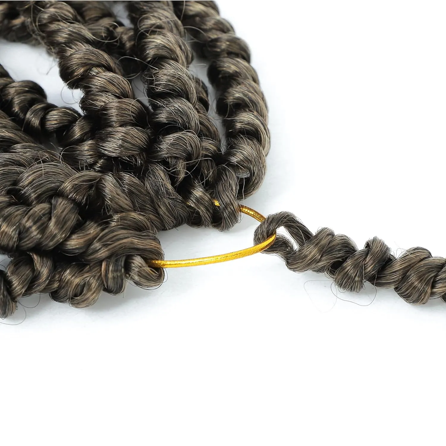 Passion Twist Hair 10 Inch 8 Packs, Pre Twisted Passion Twist Crochet Hair For Black Women, Pre Looped Passion Twist Curly Crochet Hair, Short Crochet Passion Twist Hair (10 Inch (Pack of 8), T27#)