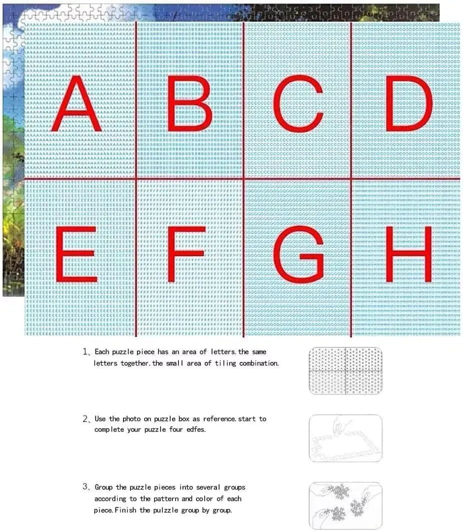 Piano Musical Different Instruments Notes 500 Piece Wood Puzzle for Adults Kids Jigsaw Puzzles Educational Challenge DIY Toy Home Decoration