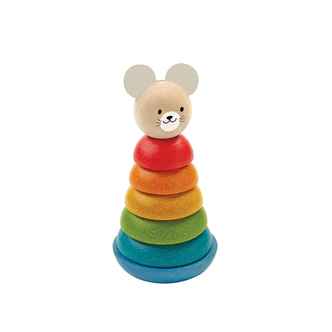 Plan Toys Stacking Ring - Mouse