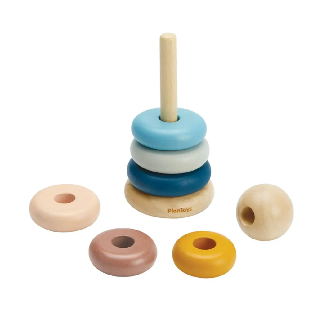 Plan Toys Stacking Ring - Orchard