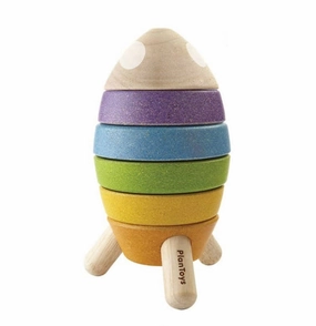 Plan Toys - Stacking Rocket