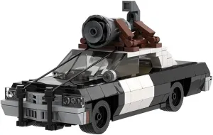 Police Patrol Car from 1980 Musical Comedy Film 326 Pieces MOC for Age 18 