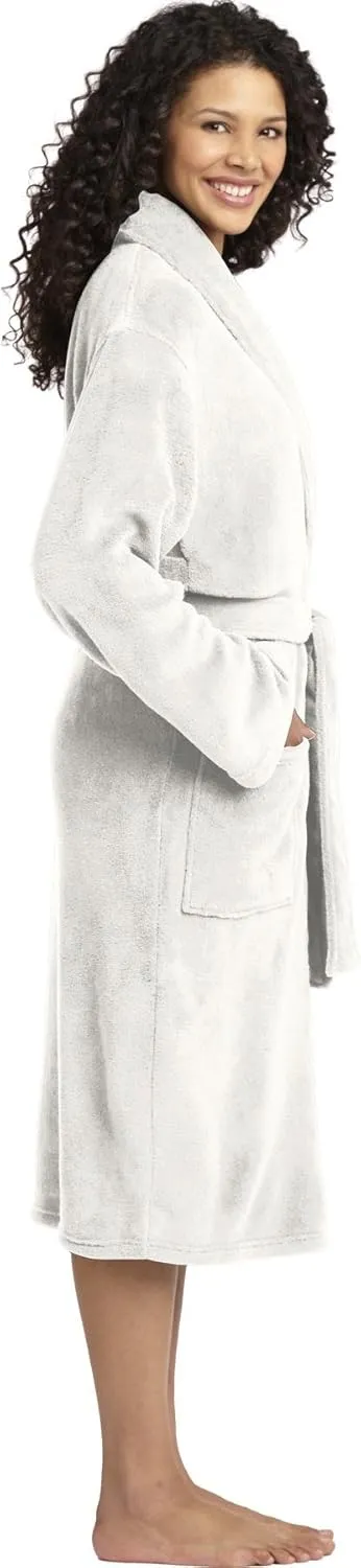 Port Authority Plush Microfleece Shawl Collar Robe