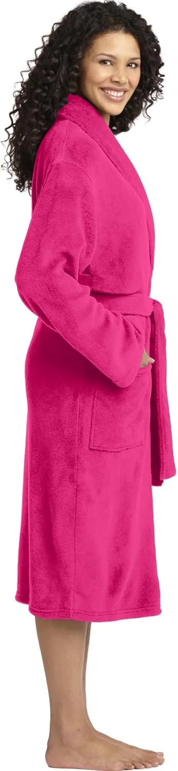 Port Authority Plush Microfleece Shawl Collar Robe