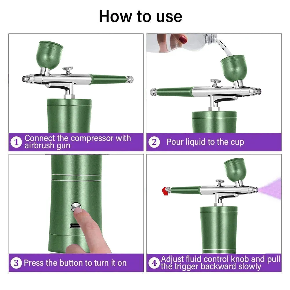 Portable Cake Decorating Airbrush Kit