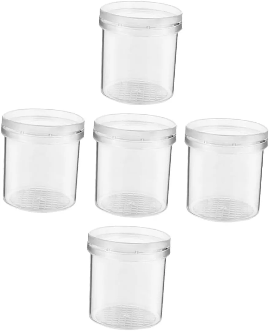 Portable Magnifying Jar Magnifier Box for Children 5pcs Set Educational Insect Viewer for Science Exploration