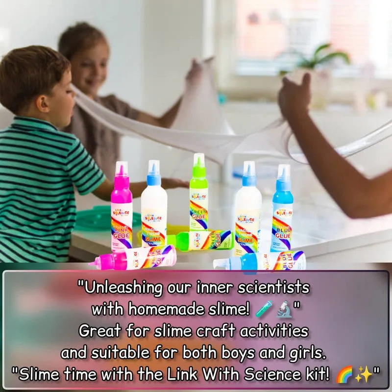 Premium Slime Starter kit Pack of 8 (Multicolor)
