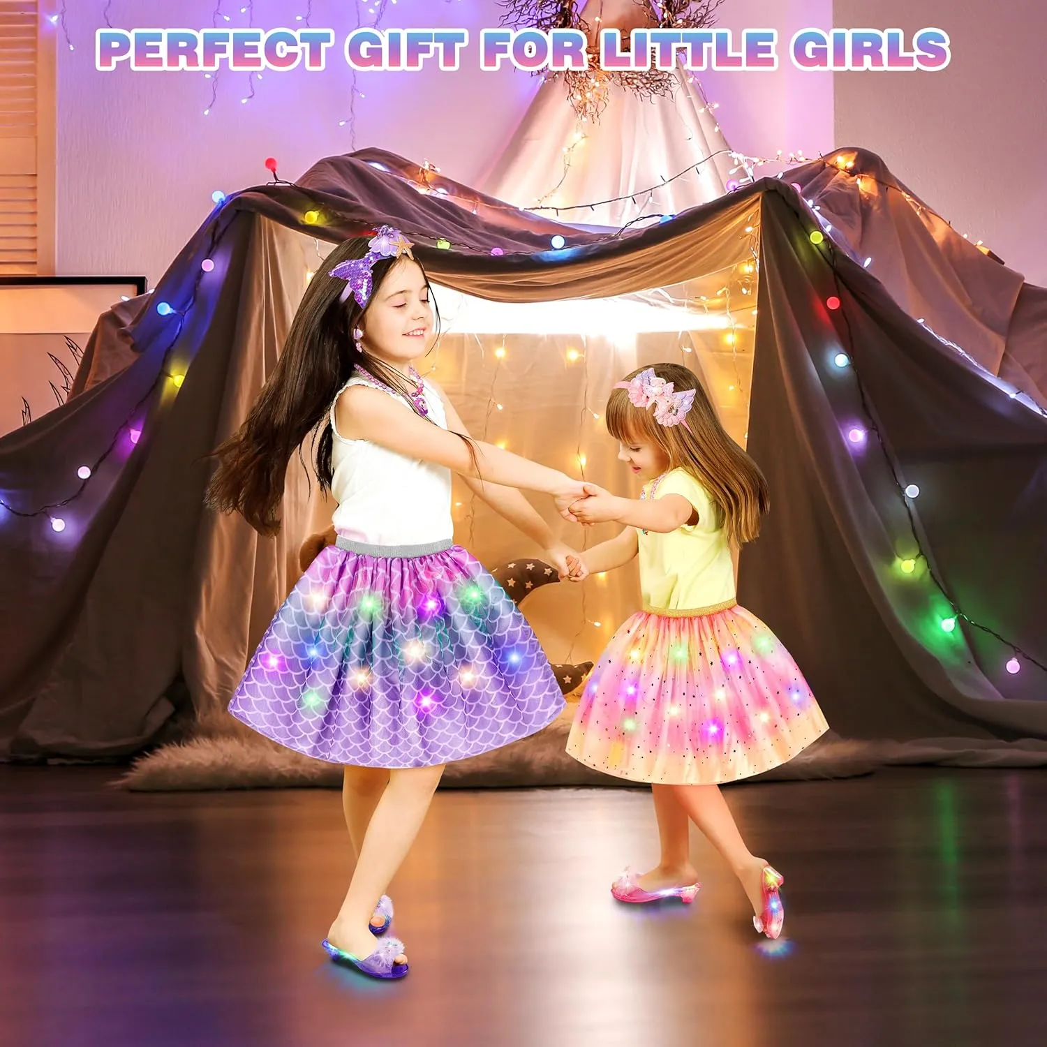 Princess Dress Up Toys & Jewelry Boutique,Girl Role Play Gifts,Kids Toys for 3-6 Years Girl Toddler ​B-Day Party Favors