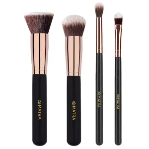 Professional Makeup Brushes Set Stippling, Eyeshadow, Blush Makeup & Highlighter Makeup brush Kit with Soft Synthetic Bristles