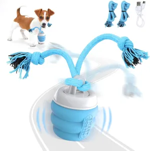 PUHOHUN Interactive Dog Toys Ball - Fun Moving Dogs Toy to Keep Them Busy | Rechargeable Smart Automatic Dog Balls for Large, Medium, and Small Puppy Dogs for Boredom (Cerulean, Ball)