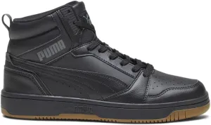 Puma Mens Rebound V6 Basketball Sneakers Shoes - Black