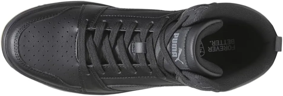 Puma Mens Rebound V6 Basketball Sneakers Shoes - Black