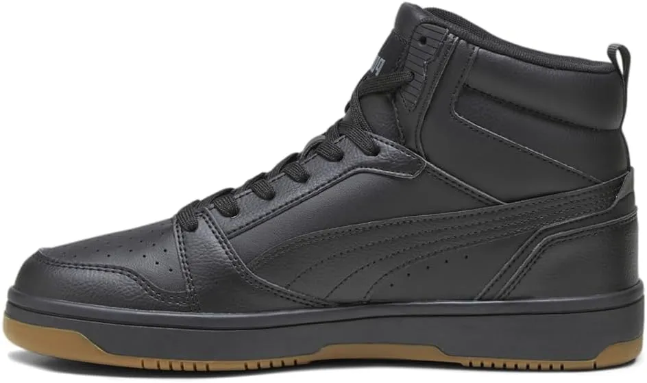 Puma Mens Rebound V6 Basketball Sneakers Shoes - Black