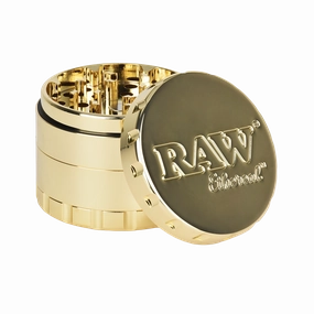 RAW Ethereal Gold-Plated Stainless Steel Grinder | 4pc | 2.25"