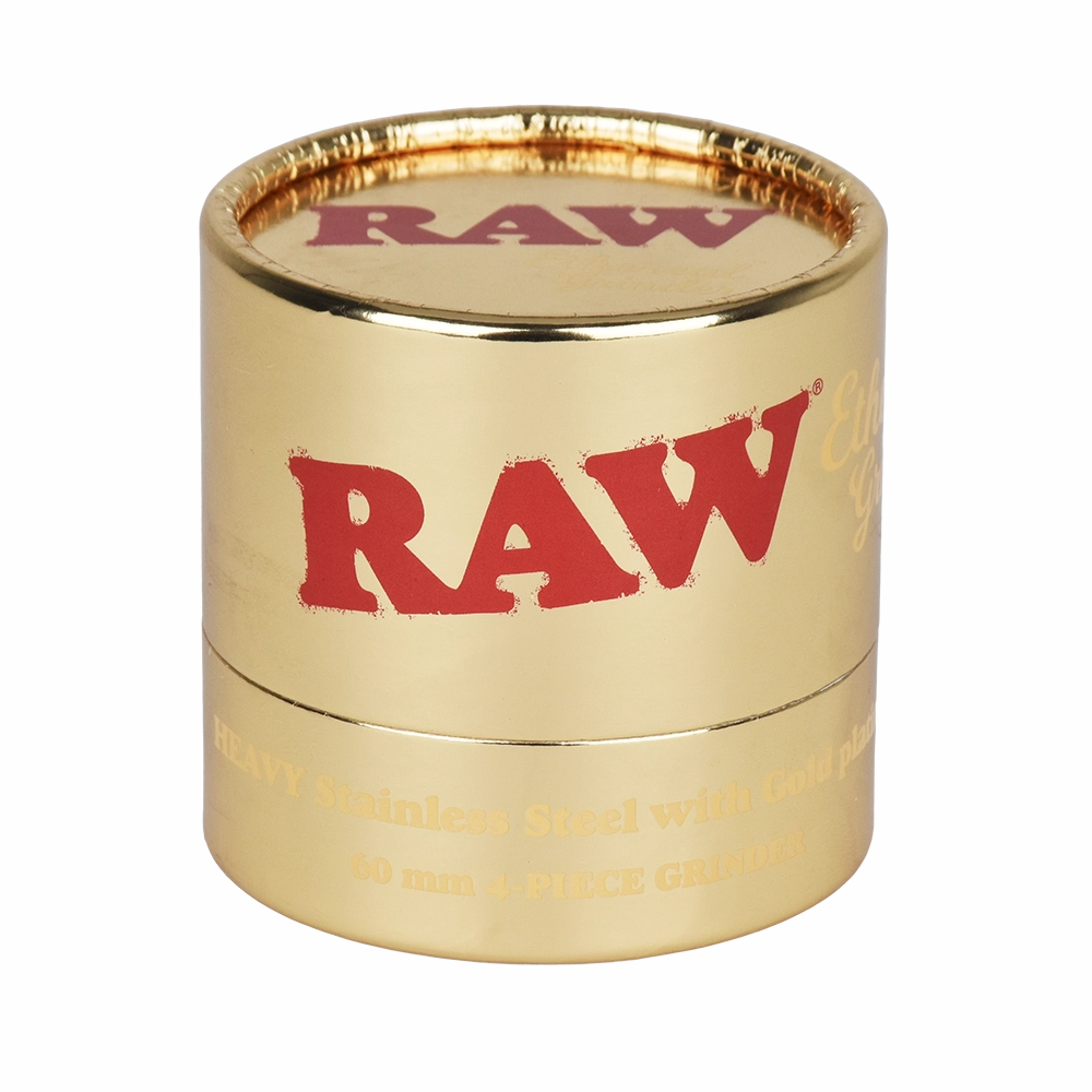 RAW Ethereal Gold-Plated Stainless Steel Grinder | 4pc | 2.25"