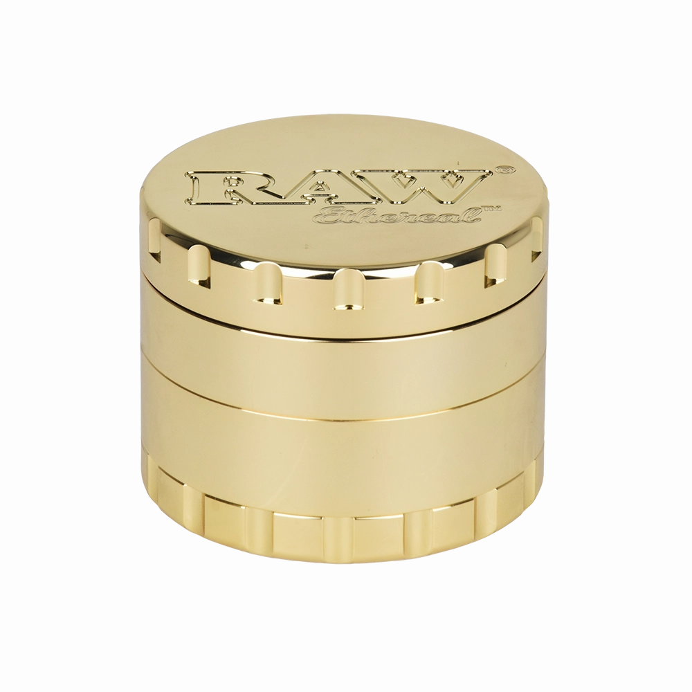 RAW Ethereal Gold-Plated Stainless Steel Grinder | 4pc | 2.25"