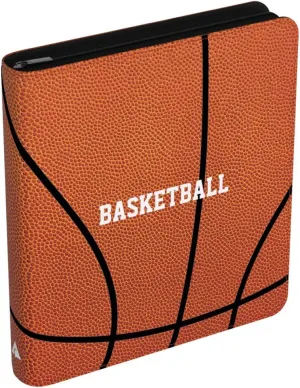 Rayvol Premium Basketball Card Binder for Trading Cards, Authentic Basketball Texture 9-Pocket Card Binder Fit 720 Cards with 40 Sleeves Included