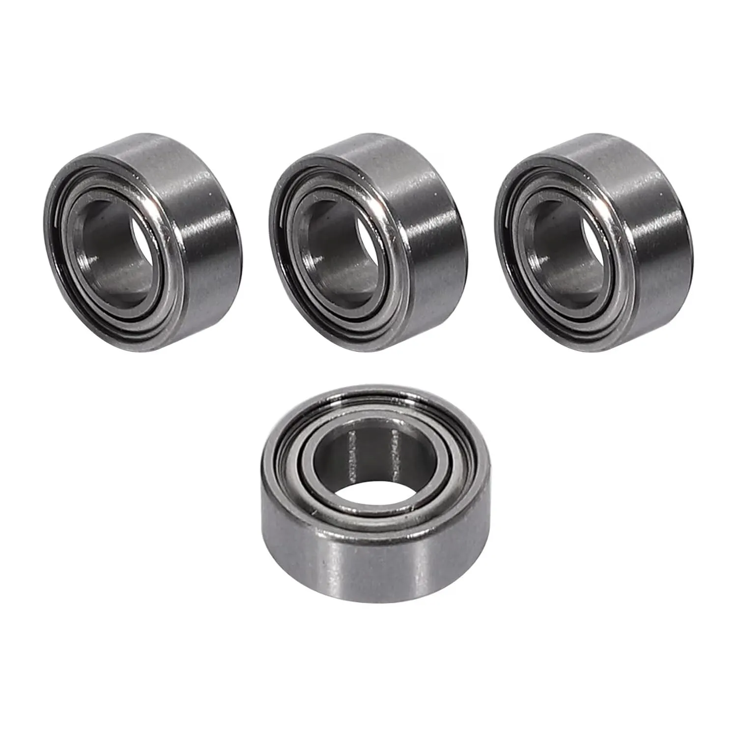 RC Accessory Compatible with JLB for Racing for Cheetah 1/10 Brushless RC Car Parts Accessories 4 Pcs Ball Bearing(5X10X4MM) BE002