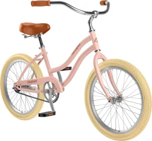Retrospec Chatham 20” & 24” Kids’ Beach Cruiser Bike 20 or 24inch Wheel Childrens Bicycle for 6-8 and 8-11 Year Old Girls and Boys with Coaster Brake, Adjustable Seat and Handlebars