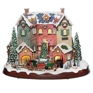 RO0963-Village : 10.75 in H