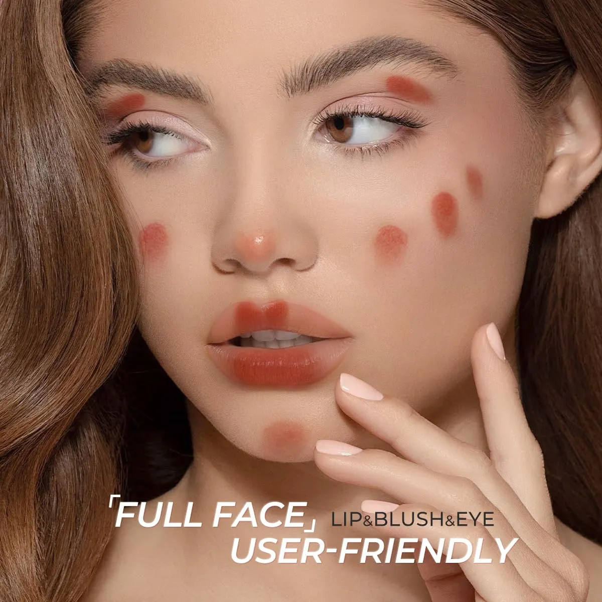 SACE LADY Matte Lipstick Set, Long Lasting Air Cushion Lip & Cheek Cream Non-Stick Cup, Ultra-Smooth Pigmented Non-drying Lip Color for Face Makeup Kit 3Pcs (V03 V04 V05, 3pcs)