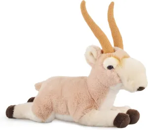 Saiga Antelope Stuffed Animals Soft Plush Toy Kids Cuddly Fluffy Plushie Doll for Girls Boys Babies Toddlers Girlfriends(10.5 inch)