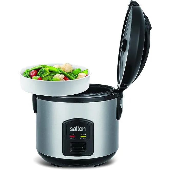 Salton Automatic Rice Cooker & Steamer - 8 Cup