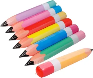 School Decor Pvc Inflatable Pencils Back to School Props Large Pencil Toy Classroom Decorations Giant Crayon Prop