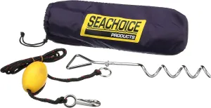 Seachoice PWC Screw Anchor System, 10 Ft. Anchor Line, Float, Clip & Storage Bag