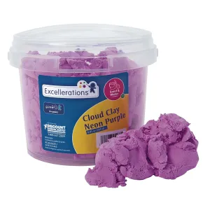 Sensory Cloud Clay 8.8oz Tub, Neon Purple, Social Emotional Learning and Calm Down Tool