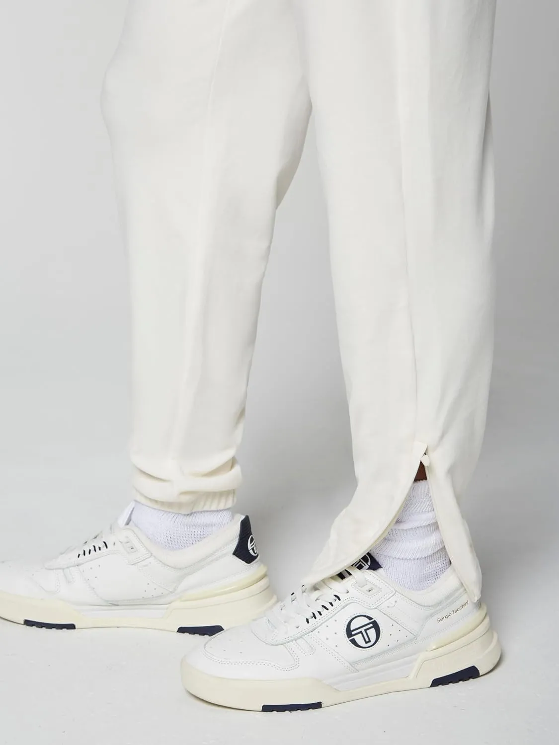 Sergio Tacchini Scopeto Velour Pant- Poinciana/Gardenia
