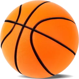 Silent Basketball, 2025 Upgrade Dribble Silent Basketball, Silent Basketball Dribbling Indoor, Quiet Basketball Dribbling Indoor, Foam Basketball Indoor Training Quiet Ball, No.7-9.4inch