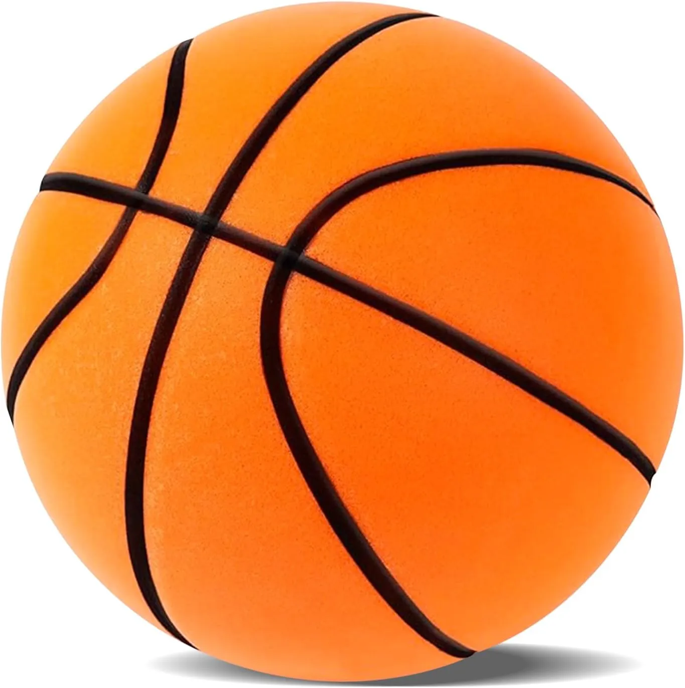 Silent Basketball, 2025 Upgrade Dribble Silent Basketball, Silent Basketball Dribbling Indoor, Quiet Basketball Dribbling Indoor, Foam Basketball Indoor Training Quiet Ball, No.7-9.4inch