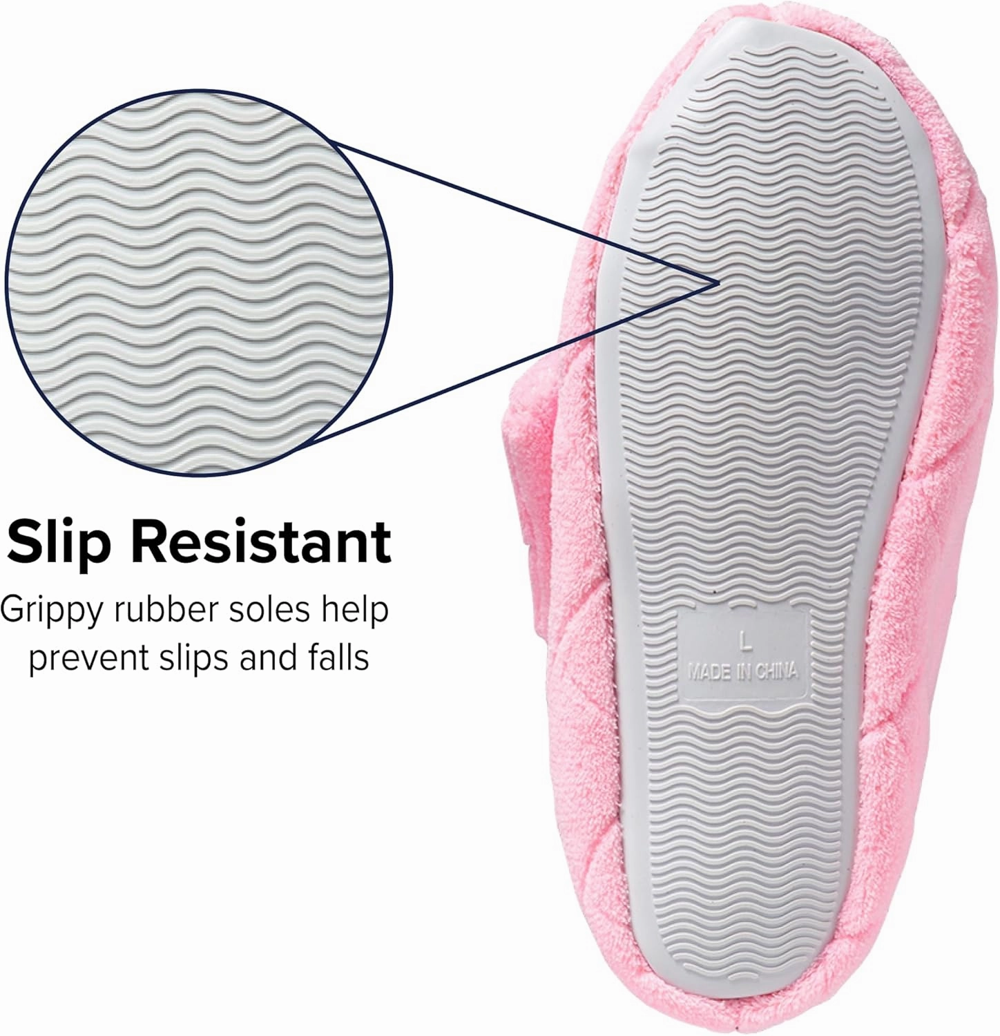 Silverts Diabetic Bootie Slippers for Women - Extra Wide Footwear for Seniors with Swollen Feet