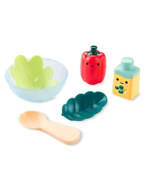 Skip Hop Baby Bath Toy Tub-to-Table Café Prep & Serve Salad Set Bathtub Sensory Development Toy Age 12m 