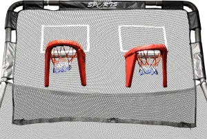 Skywalker Trampolines 12’ Trampoline Double Basketball Hoop Accessory