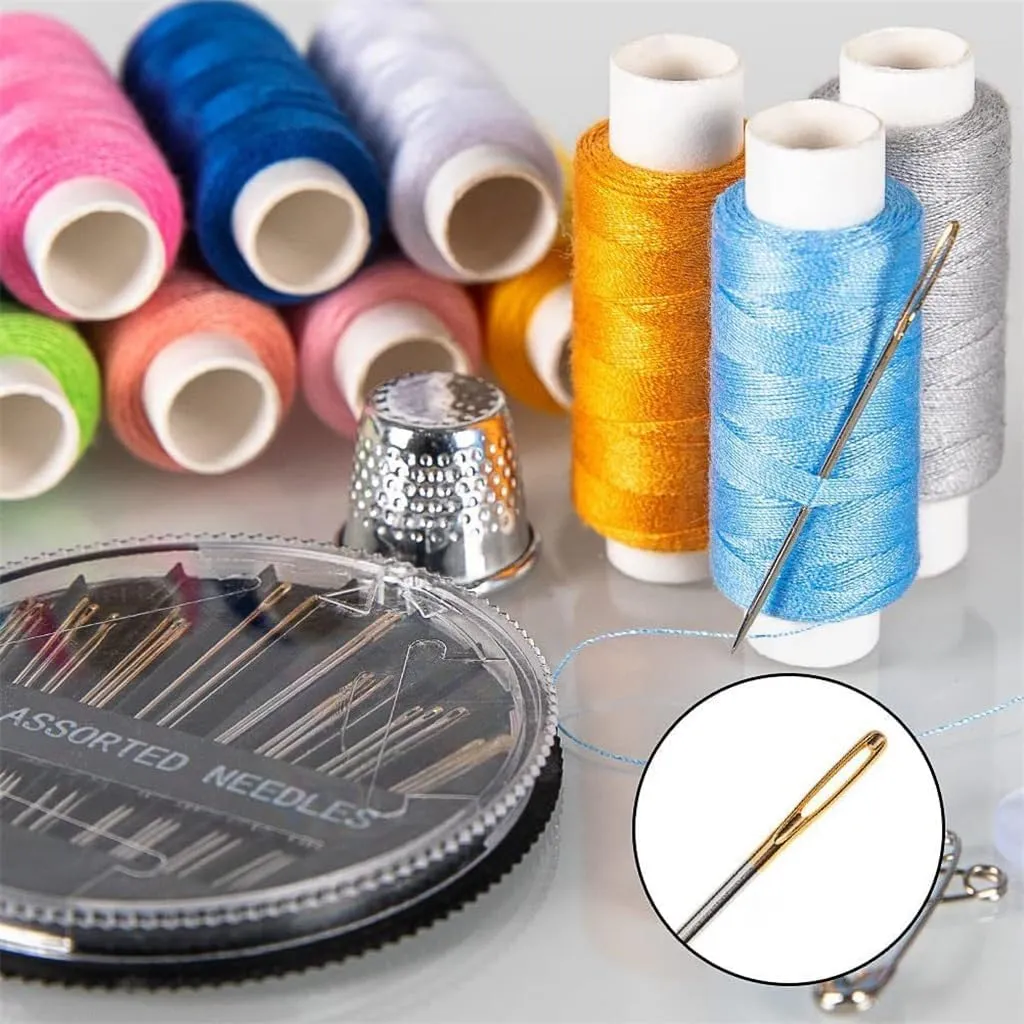 Smooth PU Printed Hand Sewn Needle Bag Storage Box Sewing Needle Box Needle Bag Portable Set