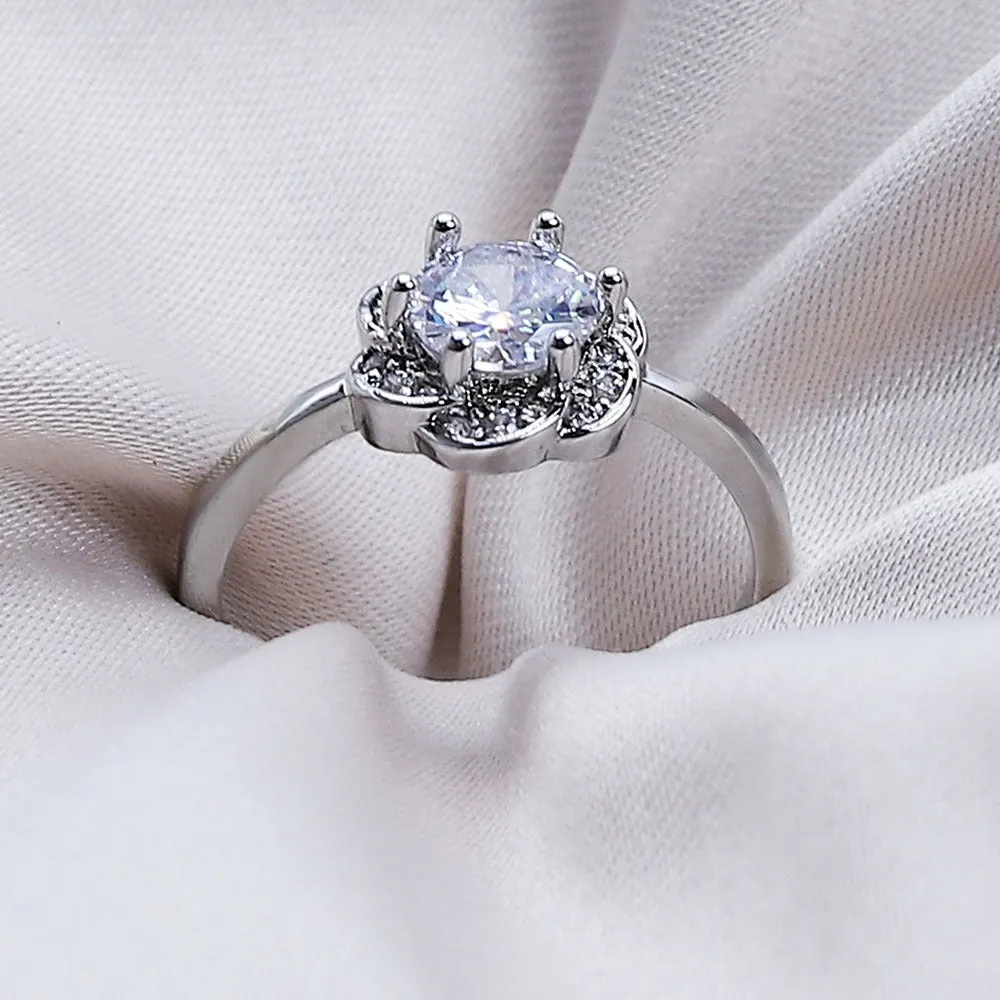 Soiree Zircon Ring  (10900)  - Fluffy