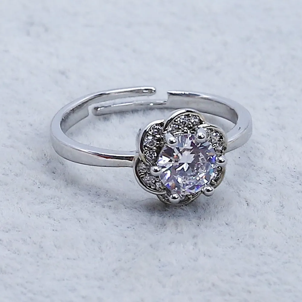 Soiree Zircon Ring  (10900)  - Fluffy