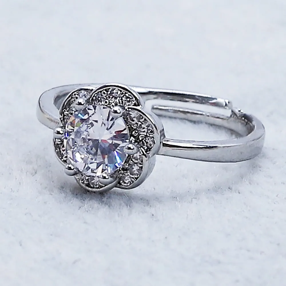 Soiree Zircon Ring  (10900)  - Fluffy