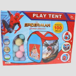 Spiderman Boys' Play Tent with 100 Balls – Fun & Interactive Playtime!