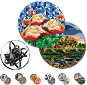 Spin Flip Puzzle - Elizabeth Sutton - Spin it, Flip it, Solve it! for Those who Love Brain teasers! Adult Fidget Toy. Great Gift for Mom, Dad, Teens, Men and Women