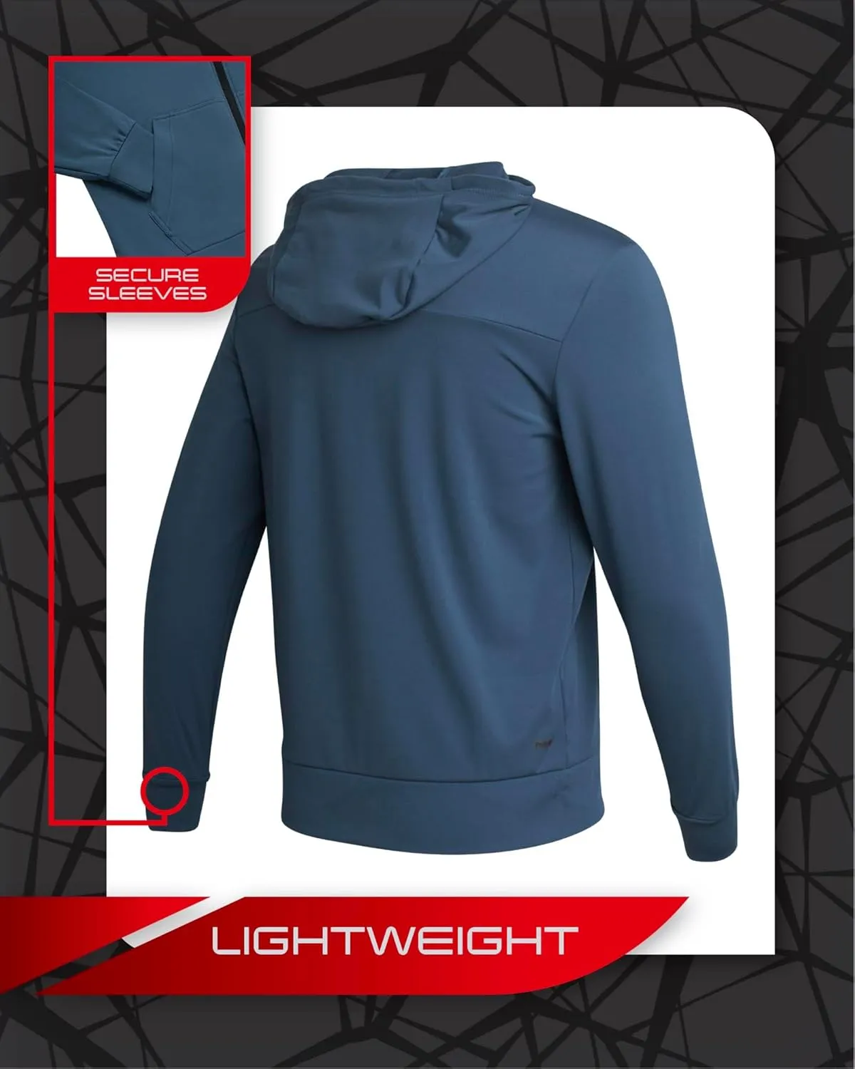 Spyder Men's Active Hoodie - Peached Super Plush Full Zip Up Hoodie Sweatshirt - Warm Outdoor Pullover Hoodies for Men (S-XL)