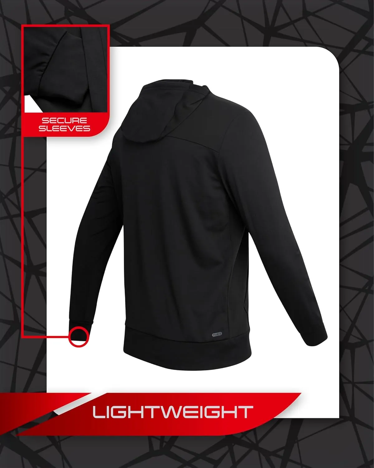 Spyder Men's Active Hoodie - Peached Super Plush Full Zip Up Hoodie Sweatshirt - Warm Outdoor Pullover Hoodies for Men (S-XL)