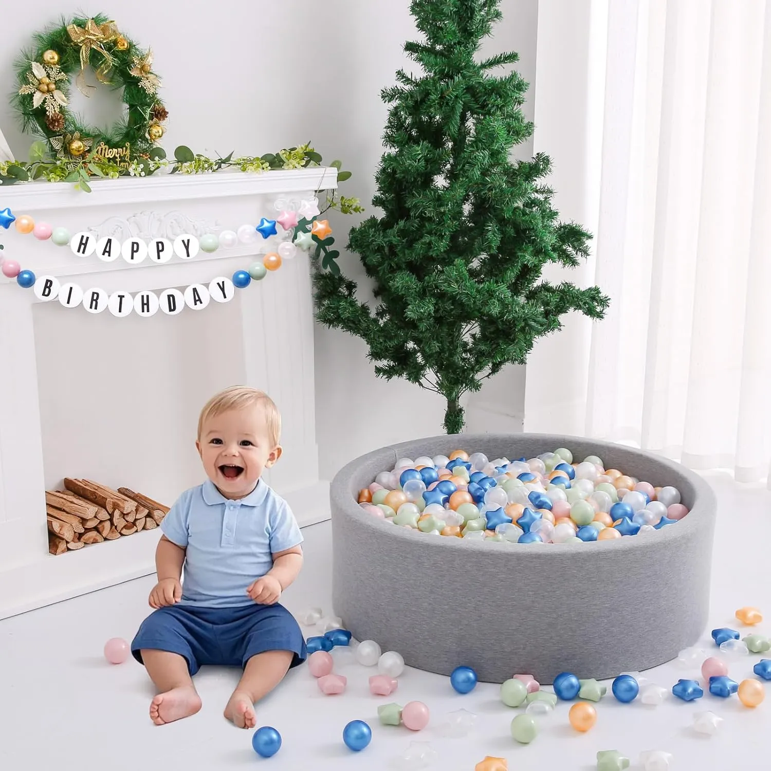 Star Ball Pit Balls for Toddlers Ball Pits, 50 100 200 500 1000 Ball Pit Ball Star Shapes for Kids, Boys Girls Bounce House, Play Tent, Baby Pool, Party Decoration.