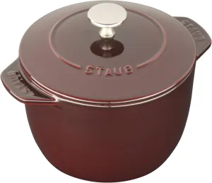 Staub Cast Iron 1.5-qt Petite French Oven - Grenadine, Made in France