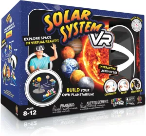 STEAM Solar System VR Lab - Illustrated Interactive VR Book and STEAM Learning Activity Set (Spanish Language Version